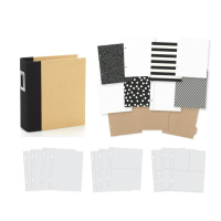 Simple Stories SN@P! Binder 6x8 Inch Black (10771)